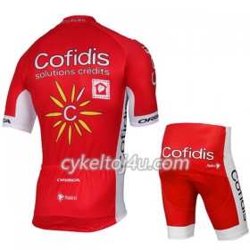 Cykeltrøje + Cykelshorts 2017 Cofidis Pro Team Børn N001
